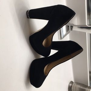 Michael Kors Black Suede Size 35